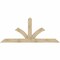 Ekena Millwork Richland Rough Sawn Timber Gable Bracket, Douglas Fir, 96"W x 40"H x 6"D x 6"F, 10/12 Pitch GBW096X40X0606RIC00RDF - alternate 1